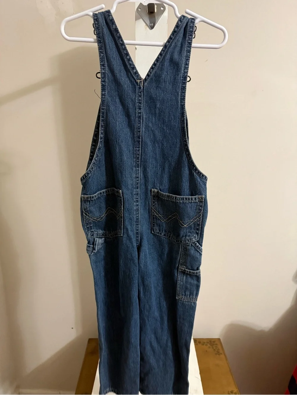 N/A denim bib